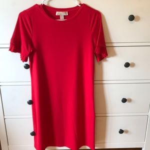 Never worn Red Michael Kors dress